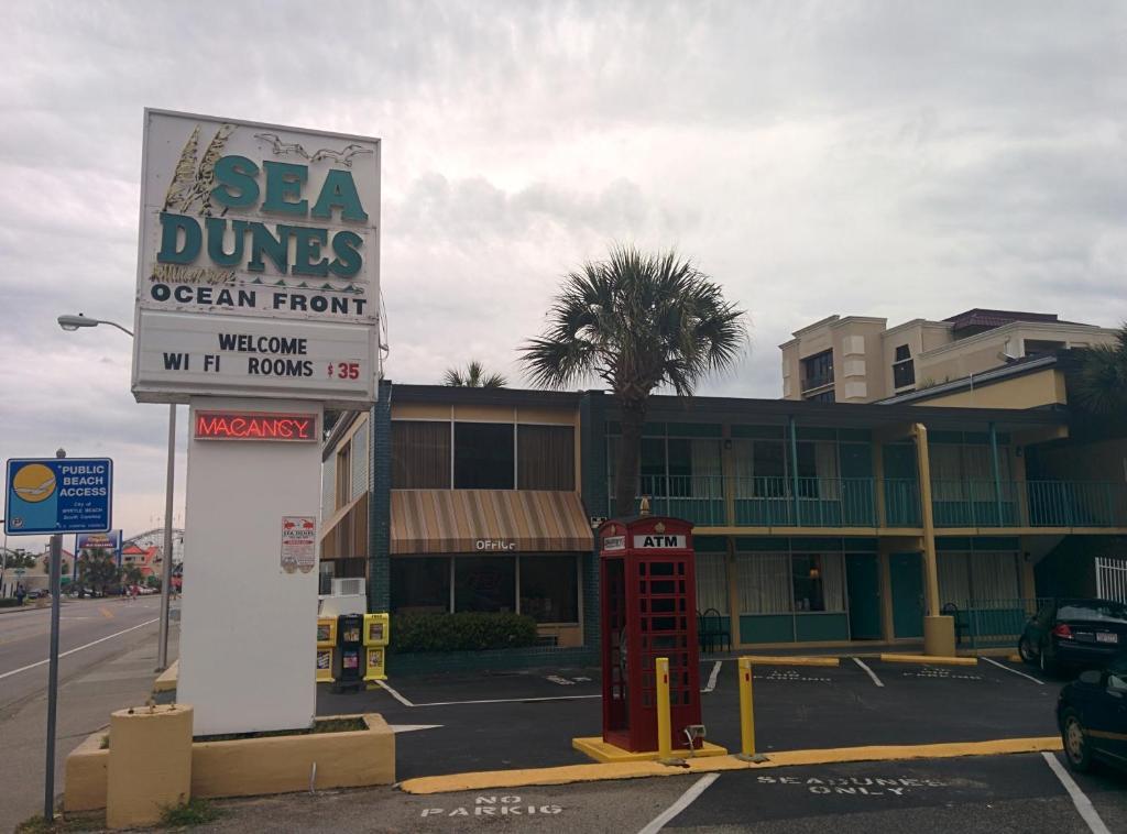 Motel Sea Dunes Oceanfront Myrtle Beach Exteriér fotografie